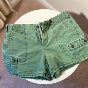 GAP Khaki Frayed Cargo Short